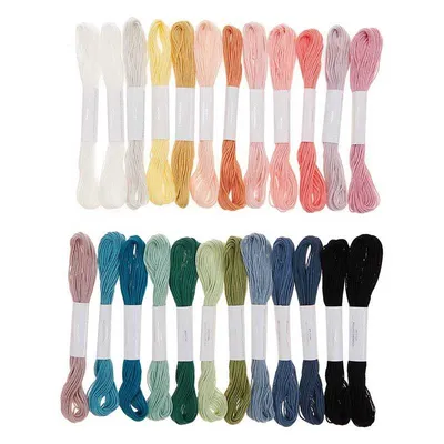 Obrázek produktu pro Rico Design Stickgarnset Multicolour, 24-teilig Pastell