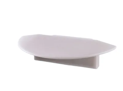 Produktbild von Deko-Light Profil Endkappe - Endkappe P-ET-01-12, Set 2 Stk, Kappe, Grau, Kunststoff, Deko-Light, 1 g, 27 mm