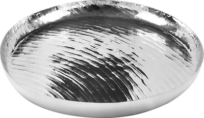 Produktbild von FINK Schale Pascal - silber - H. 7cm x B. 75cm x D. 75cm
