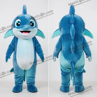 Imagen del producto de Espadañuela MASTICOT azul juguetona: disfraz de mascota