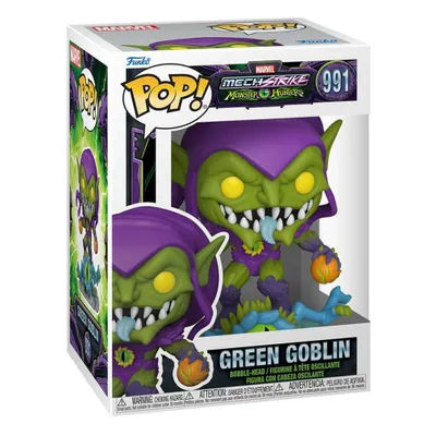 A Funko Pop! vinyl figure of the Green Goblin in its original packaging.