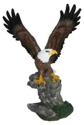 Produktbild von Amerikanischer Weiskopfseeadler Figur - Dekoration - Polystone - 28 cm