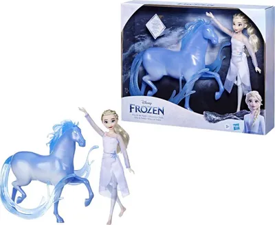 Obrázok produktu pre Hasbro E5516EU6 - Disney Ľadová kráľovná 2 Bábika Elsa a figúrka Nokk