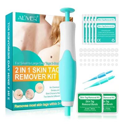 Produktbild von Stielwarzen Entferner Skin Tag 2in1 Removal Set Anti Stielwarze Warzenentferner
