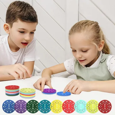 Obrázek produktu pro Sada 18 matematických fidget spinnerů pro děti