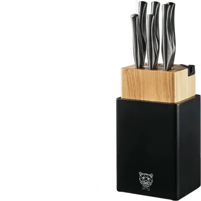 Produktbild von Küchenmesserblock LARUS PORVOO 8-Teilig