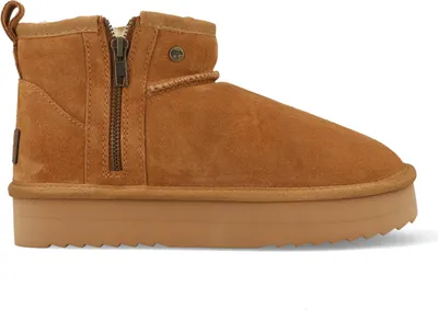 Produktbild von Warmbat Pantoffels Durack Plateau Zipper DRC371825 Brown-41