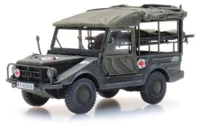 Produktbild von Artitec 6870452 - 1/87 / H0 DKW Munga 91/8 Sanitätsausführung - Neu