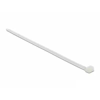 Produktbild von DeLOCK 19731, Lösbarer Kabelbinder, Nylon, Weiß, -35 - 85 °C, 1020 mm, 9 mm