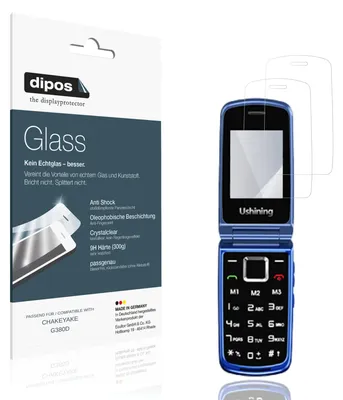 Image de 2x Protection écran pour CHAKEYAKE G380D Verre souple Film Protecteur 9H dipos