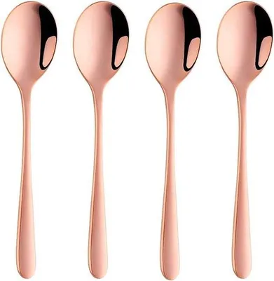 Immagine prodotto di Cucchiaino da caffè in acciaio inossidabile - 15 cm - Oro