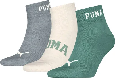 Produktbild von Puma Logo Quarter Socken 3 Paare Mehrfarbig EU 43-46 Mann Mehrfarbig EU 43-46