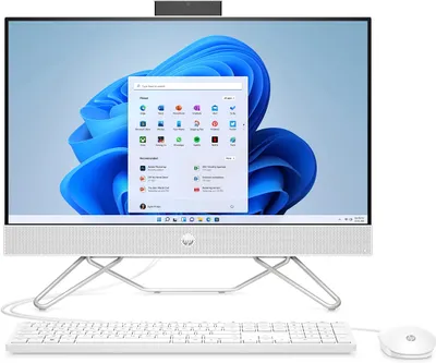 Immagine prodotto di HP All-in-One 24-cb1002ng Bianco stellato, Ryzen 5 5625U, 8GB RAM, 512GB SSD