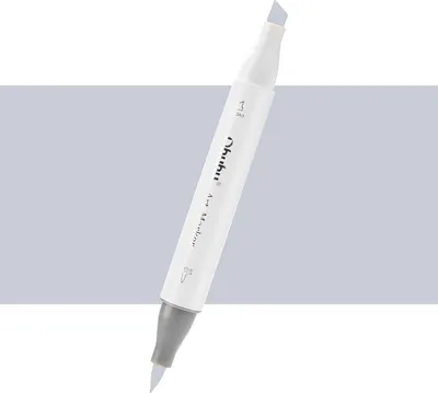 Zdjęcie produktu dla Brush & Chisel dwustronny marker alkoholowy OHUHU, BG050 Cool Grey 05
