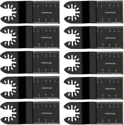 Immagine prodotto di Set da 10 lame per seghetto multiuso - accessori oscillanti per utensili di alta qualità