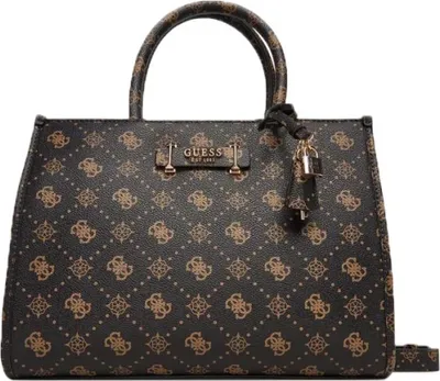 Image de Guess Silia 2 Comp Tote Couleur Noir