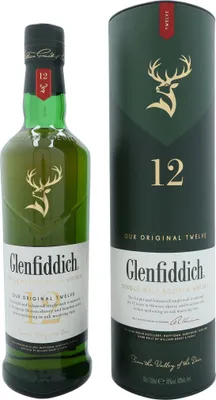 Produktbild von Glenfiddich 12 Years Single Malt Scotch Whisky v darčekovom balení | 40 % obj. | 0,7 l