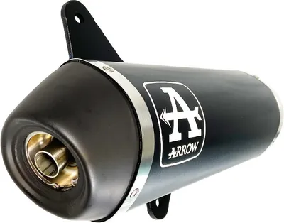 Produktbild von ARROW Auspuff DARK URBAN für Piaggio Vespa GTS125i / GTS300i 2008-2016