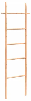 Obrázok produktu pre vidaXL Rebrík na uteráky 170 cm, masívne drevo, orech