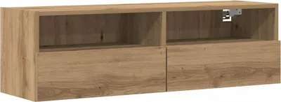 Produktbild von vidaXL TV-Wandschrank Artisan-Eiche 100 x 30 x 30 cm Holzwerkstoff