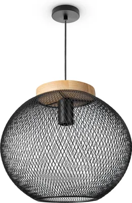 Produktbild von Pendelleuchte Esszimmerlampe Korblampen Metall Hängelampe Küche Industrie E27
