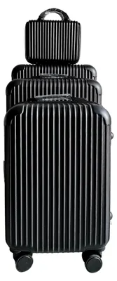 Produktbild von Frenzi Hartschalenkoffer Set in Schwarz