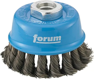 Produktbild von Forum Topfbürste Stahldraht M14 65 x 0,35 mm gezopft