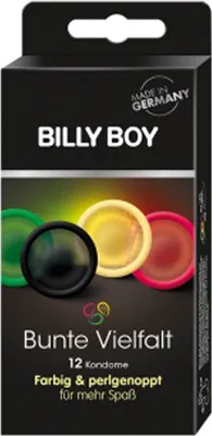 Produktbild von Mapa Billy Boy Bunte Vielfalt 12 Stück Kondome in einer Packung