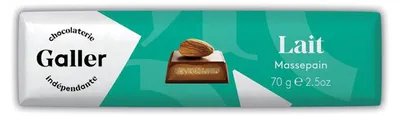 Zdjęcie produktu dla Batonik czekoladowy Galler Milk Marzipan, 70 g