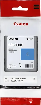 Produktbild von Patrone Canon PFI-030C         cyan