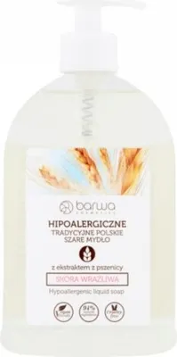 Produktbild von BARWA hypoallergene traditionelle graue Flüssigseife mit Weizenextrakt 500ml