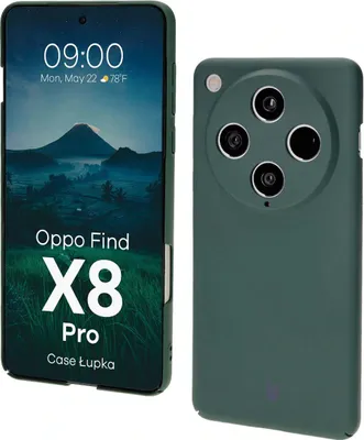 Produktbild von Bizon Case Lupka Oppo Find X8 Pro grün