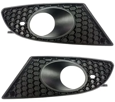 Produktbild von SET Lüftungsgitter GRILL GITTER Stoßstange vorne Für SEAT LEON 2005 - 2008