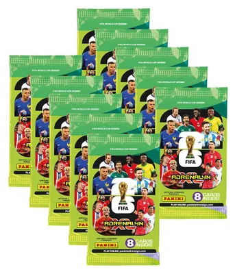 Produktbild von FIFA World Cup Adrenalyn XL 2026 - 10 Booster