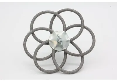 Produktbild von Federbürste - verstellbar - Edelstahl - 120-220 mm