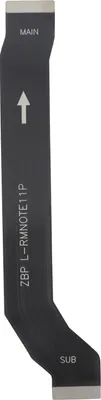 Productafbeelding van Clappio, flexkabel hoofdprintplaat voor Redmi Note 11 Pro 5G, 4G / Poco X4 Pro, zwart