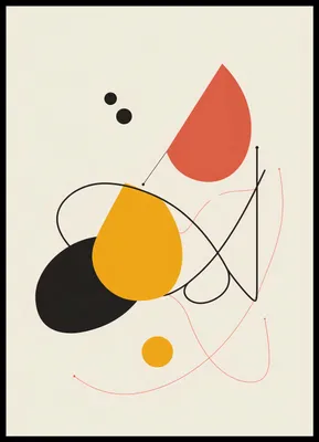 Produktbild von Plakat 50x70cm Rhapsodie der Formen