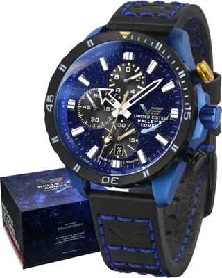 Produktbild von Herrenuhr VOSTOK EUROPE 6S10-320E694 in klassisch schwarz.