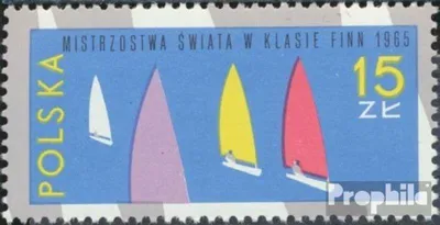 Produktbild von Briefmarken Polen 1965 Mi 1595 (kompl.Ausg.) postfrisch Segel-Weltmeisterschaften in der Klasse Finn-Dingi