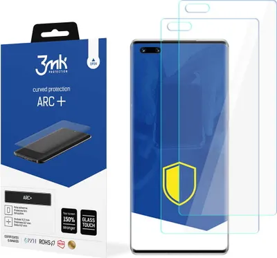 Produktbild von 3mk Display Schutzfolie ARC+ für Honor Magic 3 Pro  0,17mm Self-Heal (2 Stück)