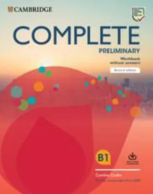 Produktbild von Complete Preliminary Workbook Without Answers with Audio Download
