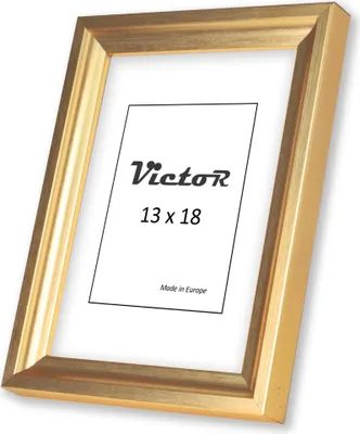 Produktbild von Bilderrahmen "Renoir" - Farbe: Gold - Größe: 13 x 18 cm