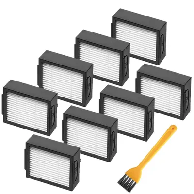 8 HEPA-Filter für iRobot Roomba i7/i3/i4/i6/i8/E5/E6/E7