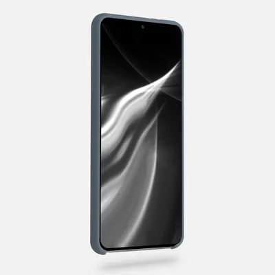 Produktbild von kwmobile Handyhülle für Samsung Galaxy S21 Plus Hülle - Case Silikon - Kabelloses Laden - Schutzhülle Cover in Dunkler Schiefer