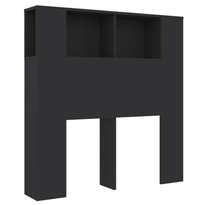 Produktbild von VidaXL 811908, Schwarz, Holz, 1000 mm, 104,5 cm, 185 mm
