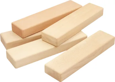 Zdjęcie produktu dla Zestaw klocków drewnianych Montessori 28x7cm 5 sztuk