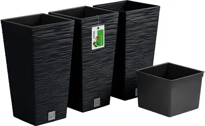 Obrázok produktu pre Kvetináč FURU Square Balcony Box Kvetináč antracit 11 L