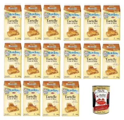 Produktbild von Mulino Bianco Italian Gourmet Tartelle Cuor di Mela Tortine Apfel-Törtchen 16 x 288g