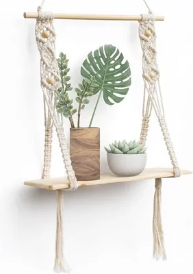 Produktbild von Famanu Wandregal Handgemacht - Boho-Stil