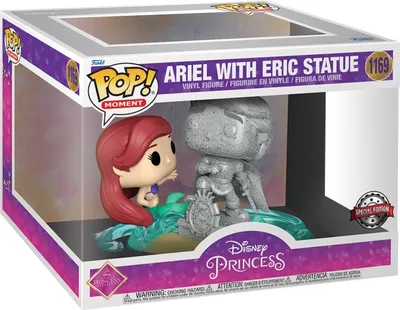 Produktbild von Disney Princess - Ariel With Eric Statue 1169 Special Edition - Funko Moments Pop!